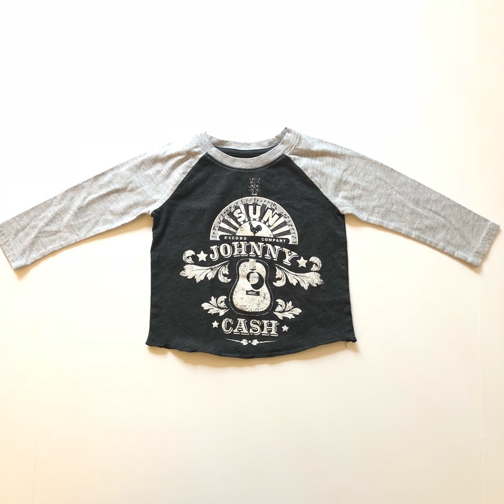 Sun records JOHNNY CASH baseball t 12m